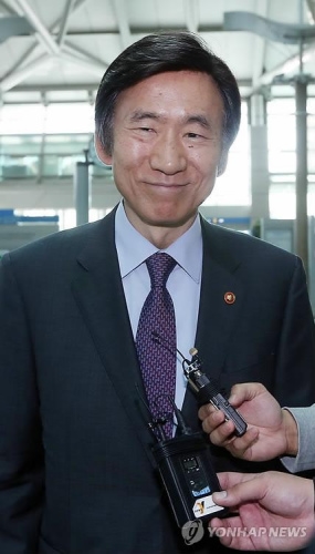 资料图片:韩国外交部长官尹炳世