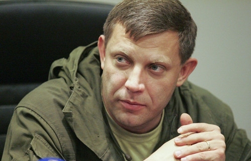 顿涅茨克地区领导人亚历山大。