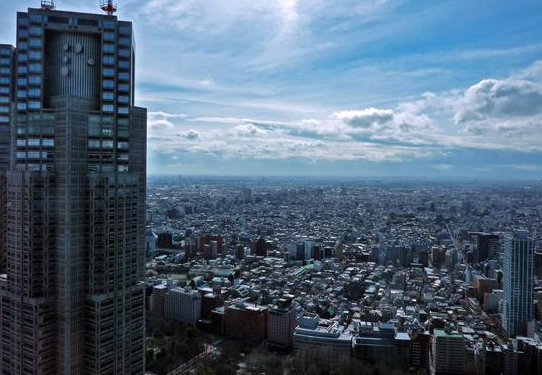 东京新建写字楼租金跌至3年来最低 受疫情影响